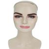HPO Unisex Fake Human Hair Self Adhesive Bushy Eyebrows | Novelty False Facial Hair | Brown Color view 2