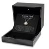 Love Knot Rose Gold Necklace Luxury Box Hug from Heaven Bereavement Gift Christmas in Heaven Wish You were Here Necklace Gift from Heaven view 2