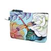 Anna by Anuschka Women's Hand Painted Leather Coin Pouch, Magical Dragonflies view 4