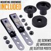 HolsterSmith Universal Metal Belt Clip for Holster Making - (Model 5) - (3-Hole) - (Tactical Black) - (w/Spartan Helmet Engraving) - (w/Mounting Hardware) - (2 Pack) view 4