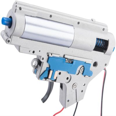 Evike - CYMA Sport Complete 8mm Version 2 Gearbox for M4 Series AEG Airsoft (Type: Rear Wired/No Motor)
