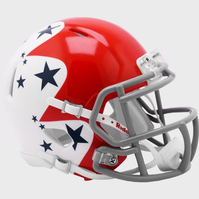 Air Force Falcons Red White and Blue Revolution Speed Mini Football Helmet