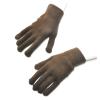 WILLWA 1 Pair of Knitted Gloves Winter Solid Color Full Finger Gloves Men and Women Gloves Thickened Cycling Gloves (Color : White, Size : One) view 4