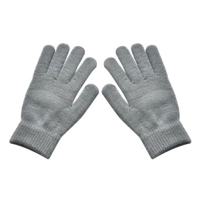 WILLWA Fashion Women's Autumn and Winter Warm Sports Fitness Cycling Gloves Women's Wool Knitted Cashmere Gloves (Color : C, Size : One Size)