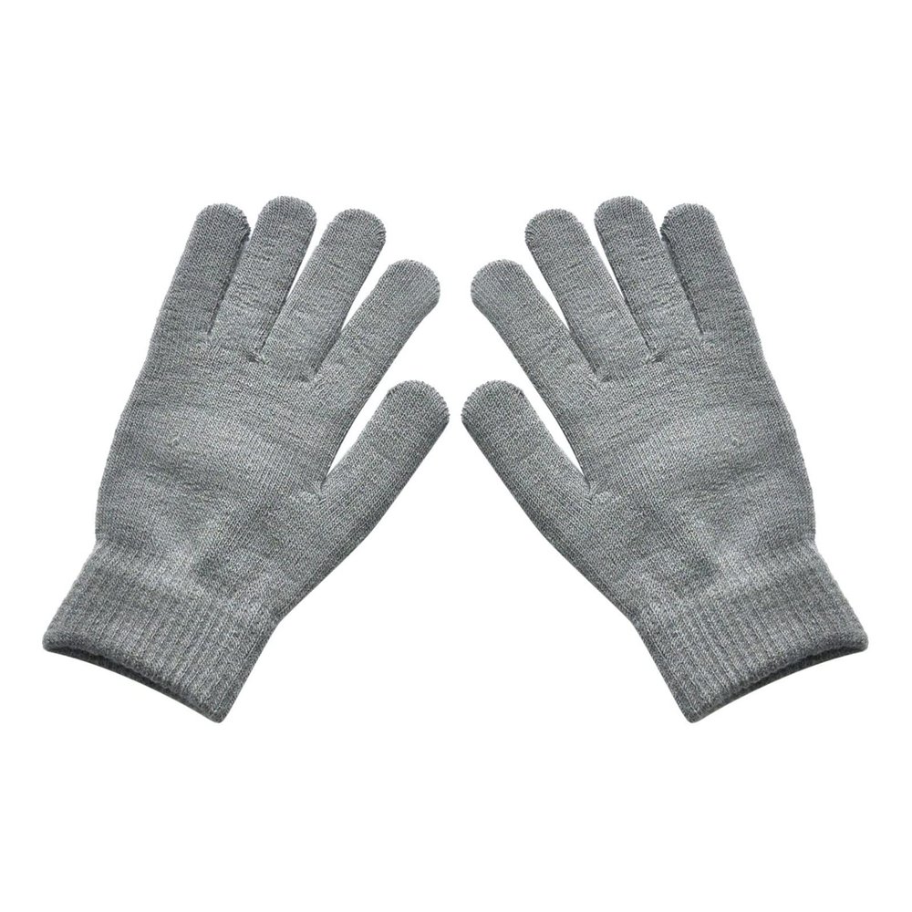 WILLWA Fashion Women's Autumn and Winter Warm Sports Fitness Cycling Gloves Women's Wool Knitted Cashmere Gloves (Color : C, Size : One Size)