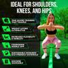 Two8 Bands Multi Loop Resistance Band for Working Out - Green, Movement Band (Light) - Home Gym Loop Resistance Bands for Women & Men, Athletic Rehab Equipment Workout Loops, Sports Fitness Gear view 4