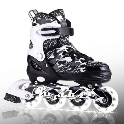 Kuxuan Skates Inline Skates Adult Male Femal Fun Illuminating Skates for Men and Women Patines para Adultos Hombre Mujer