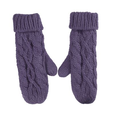 WILLWA Women's Gloves Warm Winter Gloves Women's Gloves Cute Knitted Gloves Girls' Gifts Gloves (Color : D, Size : One)