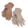 WILLWA Women's Autumn and Winter Warm Ultra-Thin Cashmere Solid Gloves Cycling Fabric Elegant Windproof (Color : Green, Size : One Size) view 2