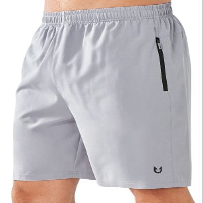 NORTHYARD Men's Athletic Running Shorts Quick Dry Workout Shorts Lightweight Sports Gym Basketball 7"/ 9"/ 5" Tennis Hiking Exercise Grey-7 inches 3XL