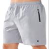 NORTHYARD Men's Athletic Running Shorts Quick Dry Workout Shorts Lightweight Sports Gym Basketball 7"/ 9"/ 5" Tennis Hiking Exercise Grey-7 inches 3XL view 1