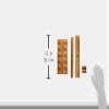 UBeesize Ring Toss Game for Adults and Kids, Ring Game on a String, Larger Base to Ensure Stability, Fast-paced Interactive Ring and Hook Game Ring Toss, Wooden Clash Toss Game 12 inches (2 Peoples) view 2