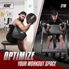 Yes4All Foam - Preacher Curl Pad, Simple Version of Preacher Curl Weight Bench for Arms, Biceps and Triceps, Space-Savin view 4