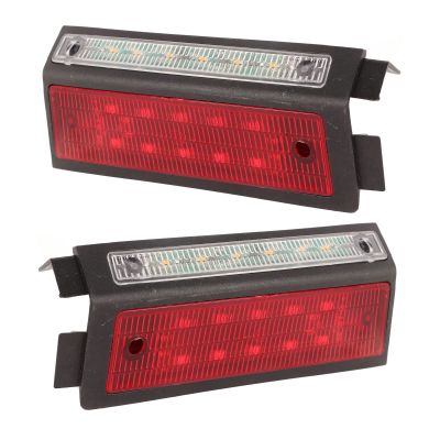 HERCHR Bike Tail Light with Turn Signals 10in Bike Rear Light BackTurn Light Replacement Safety Warning Cycling Light