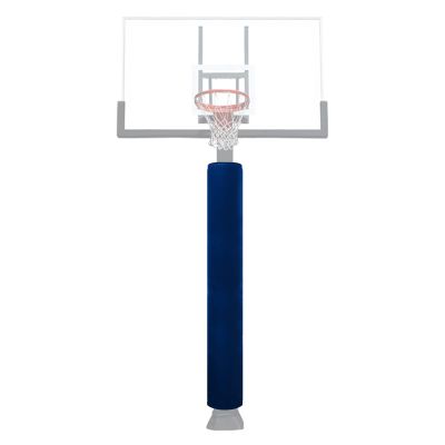 VANCL Pole Padding Round 3-4 Inch Pole Pad Wrap Around - Waterproof Durable UV-Resistant Basketball Pole Pads for Player Protection Black/Blue Pole Pad(2" Thick Foam,72" Tall)
