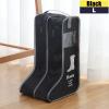 Short Tall Boot Storage Bag Portable Visible Water Dustproof Shoes Boots Protector for Home Travel Cowboy Boot Organizer for Men Women Snowboard Boots Storage Leather Snow Boots Bag view 2