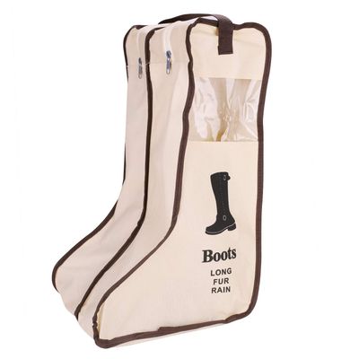 Short Tall Boot Storage Bag Portable Visible Water Dustproof Shoes Boots Protector for Home Travel Cowboy Boot Organizer for Men Women Snowboard Boots Storage Leather Snow Boots Bag