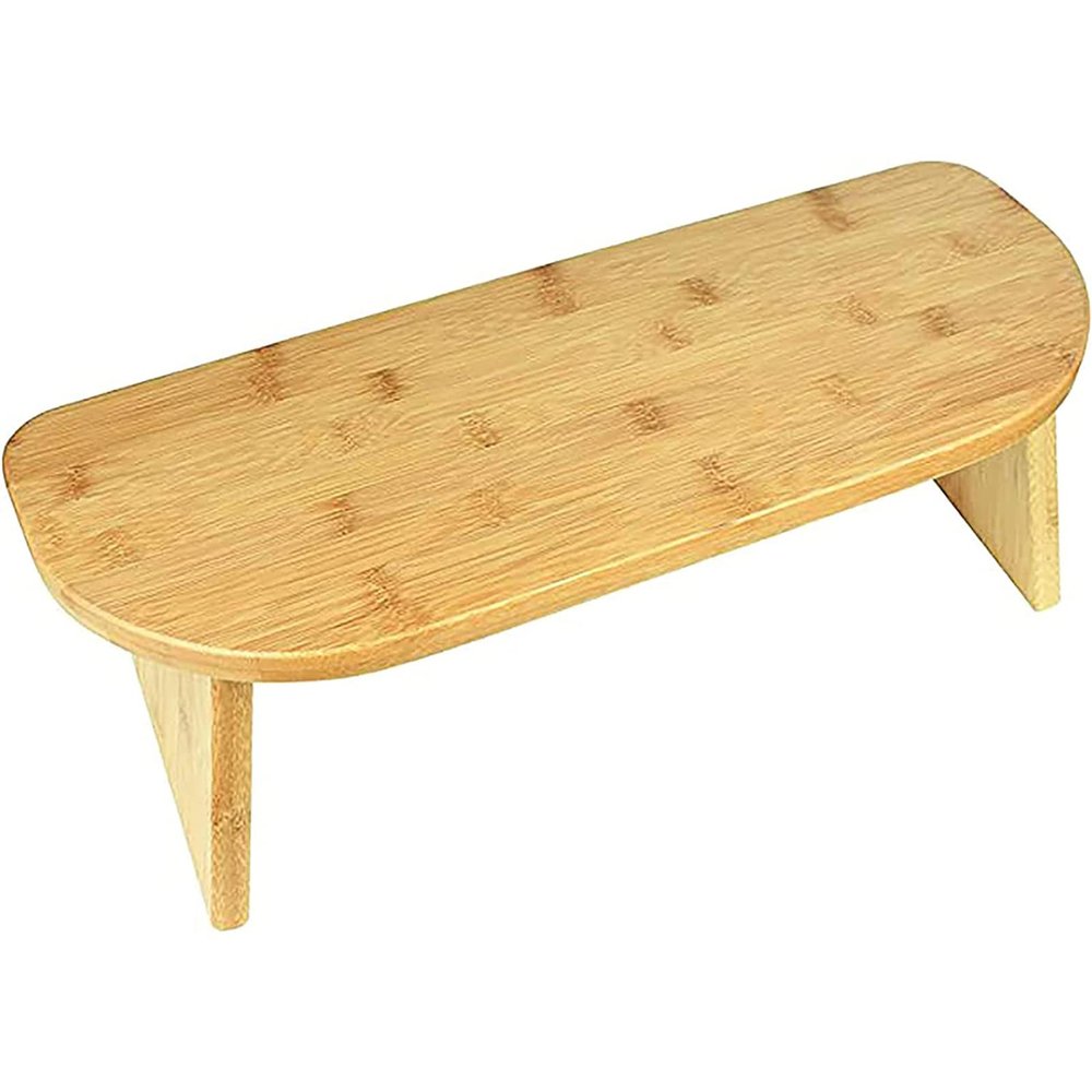 Foldable Meditation Stool, Contemporary Prayer Stool Kneeling Meditation Bench, Ergonomic Bamboo Yoga Stool, Wooden Seiza Kneeling Stool for Zen Meditating Posture