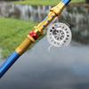 Outdoor Metal Ice Fishing Rod Front Wheel Right Hand Reel with Brake Accessory Fishing Reel(Ice Fishing Reel 60), Ice Fishing Wheel Metal Ice Fishing Wheel Fishing Reel Fishing Wheel Reel Ice Fis view 3