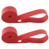 ZZLZX 2PCS 29" x18mm Resistant Durable Elastic Nylon Red Bicycle Rim Tape Bike Wheel Liner 700C for Road Bike MTB Mountain Bike Tube Protector Wheel Liner 700C, 700C Bike Rim Tape view 1