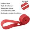 ZZLZX 2PCS 29" x18mm Resistant Durable Elastic Nylon Red Bicycle Rim Tape Bike Wheel Liner 700C for Road Bike MTB Mountain Bike Tube Protector Wheel Liner 700C, 700C Bike Rim Tape view 3