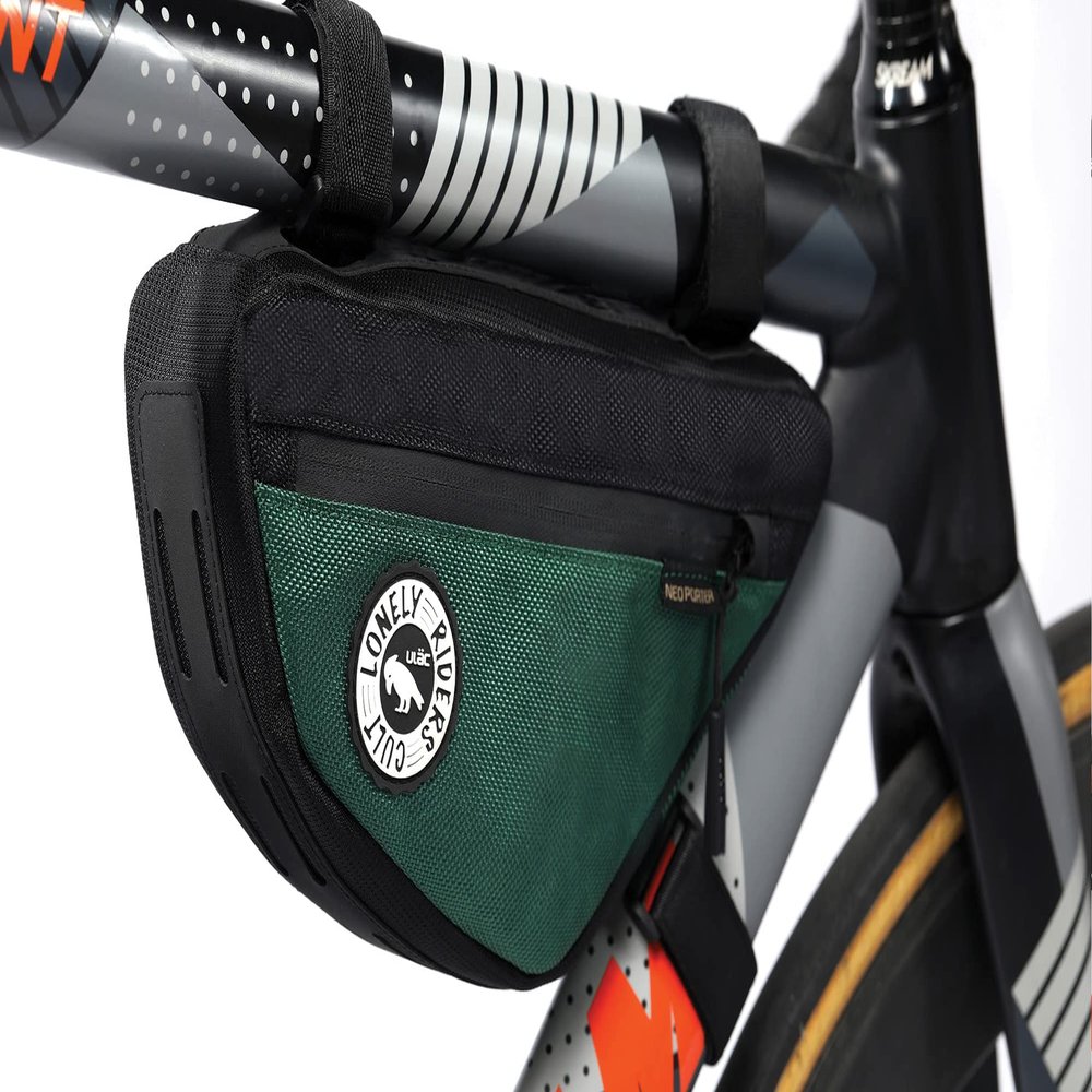 ULAC NOMADPAK: TOURING PRO 1.5L Bicycle Frame Bag (Green)