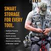 Spec Ops Tool Gear SF-18 Charlie 2.0 Tactical Tool Vest & Belt  Modular MOLLE Work Vest with Multi-Pouches, Lightweight, Weight-Dispersing | Small | Digital Camo view 4