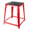 Hasopy Plyometric Platform 24 Inch Fitness Exercise Jump Box Step for Plyometric Jumping Exercise Training (Red) view 1