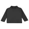WinChang Kids Boys Girls Turtleneck Thermal Underwear Winter Baselayer Shirts Long Sleeve Solid Sweater Pullover Black 2-3 Years view 3