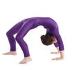 YOOJIA Kids Girls Long Sleeve Full Body Dance Laotard Unitard Gymnastics Ballet Dance Bodysuit Spandex Zentai Jumpsuit Purple 13-14 view 2