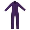 YOOJIA Kids Girls Long Sleeve Full Body Dance Laotard Unitard Gymnastics Ballet Dance Bodysuit Spandex Zentai Jumpsuit Purple 13-14 view 3