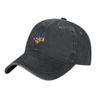 Vintage Support Ukraine American Flag Cap Ukrainian National Emblem Ukraine Hat I Stand with Support Ukraine Pride Hat Black view 2
