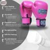 Boxing Gloves 2 Pack for Kids Men Womens Boxing Gloves Set of 2, Best for Boxeo Training, Kickboxing, Muay Thai, Heavy Bag Workout, Sparing Gear with Ultra Wide Wrist Support Siz 4OZ-16OZ view 3