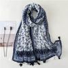 SCAPH Scarf Ear Women's Fashion Women's Elegant Scarf Soft Shawl Collar Scarf Shawl Phrase (Color : K, Size : One Size) view 2