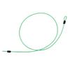 Bike Lock Cable,Security Cable,Bike Chain Lock,Cycling Sports Internal Steel Wire and External Plastic Security Loop Cable Bicycle Scooter Lock(Green), Bike Lock Cable Security Cable Bike Cable l view 2