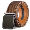 BULLIANT Men's Belt,Slide Ratchet Belt Adjsutable For Men Suit Casual Jeans Gift Boxed,Trim To Fit(Tawny,32"-38" Waist Adjustable) view 1