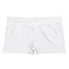 Huimingda Kids Girls Athletic Gymnastics Shorts Dance Shorts Tumbling Volleyball Cheer Ballet Bottoms White 5-6 Years view 4
