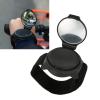 Alomejor Cycling Wrist Mirror, Mirror with Nylon Wrist Arm Strap Convex Black 5cm Diameter Rearview Mirror for Motorcycles view 3