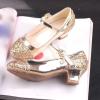 Children Shoes High Heels Girls Princess Single Shoes Dress Shoes Performance Shoes Children Crystal Girl Dress Shoes (Gold, 5.5-6 Years Little Child) view 4