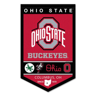 Ohio State Buckeyes Heritage History Banner Pennant