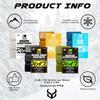 DEMON UNITED USA Gold Edition Ski & Snowboard Tuning Kit, Demon Hyper Wax, Ski Hot Wax Iron, Edge Tuner, Nylon Brush, & More! (Gold Edition Plus 5 Wax Pack) view 3