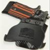 REVKEL Custom Kydex Molded OWB Paddle Holster for Springfield XD-9 9/40 Mod 2 4" Service. Black Right Hand Draw. Hand Crafted in Texas, USA. view 2