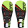 O'Brien Jr Vortex Widebody Combo Waterskis, 54" Green view 1