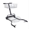 Tourna Ballport High Capacity Tennis Ball Mower, Black view 1