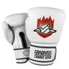 PRO Standard Series Leather Competition Boxing Gloves (White, 16oz) view 1