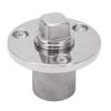 50mm Stainless Steel Boat Drain Plug - Mirror Polish Finish, UV Resistant, Marine Grade Accessories for Boats view 1