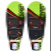 O'Brien Celebrity Combo Waterskis 58", Green view 1