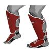 PRO Standard Competition Shin Guards for Martial Arts (Small, Red) view 3
