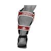 PRO Standard Competition Shin Guards for Martial Arts (Small, Red) view 4
