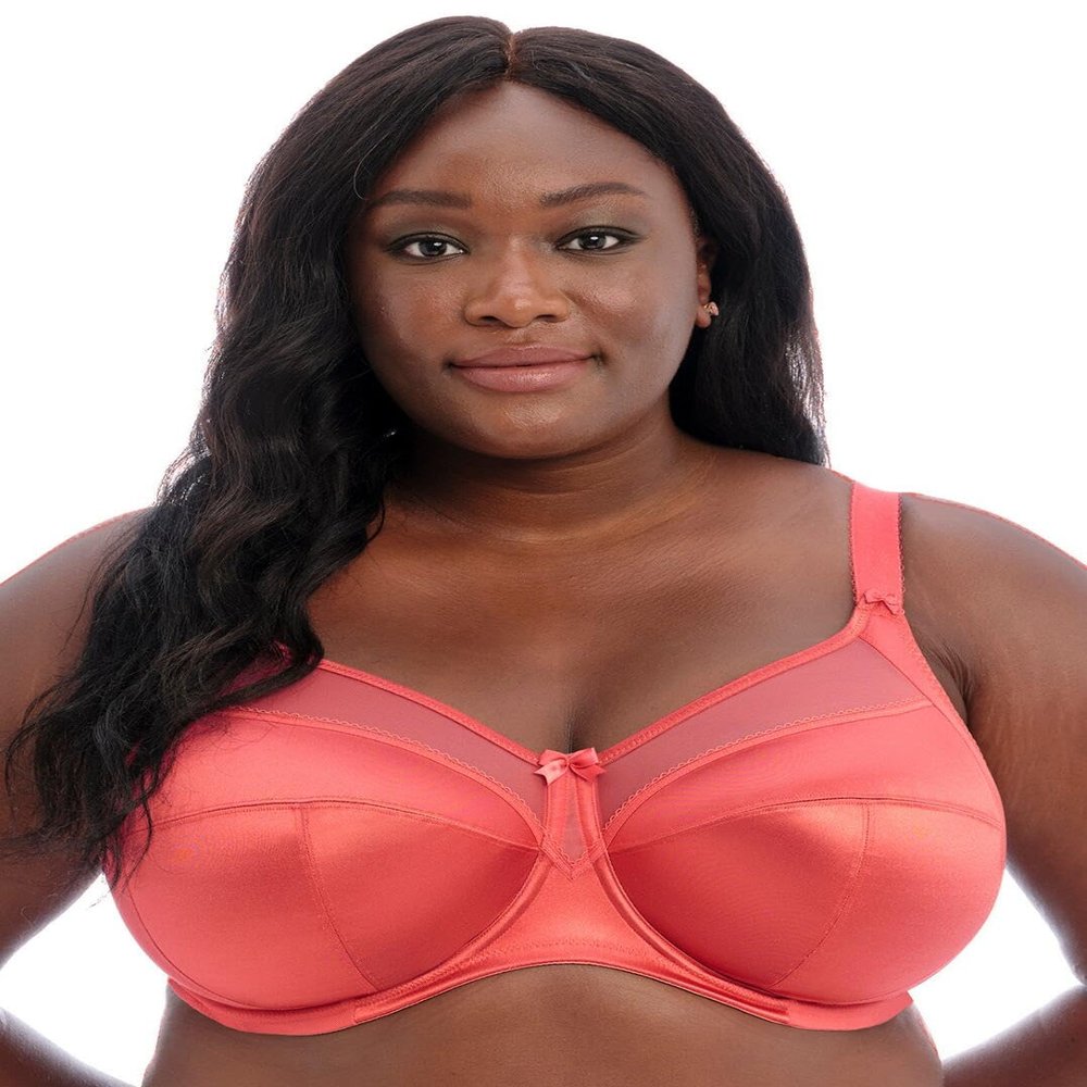 GODDESS Women's Keira Underwire Banded Bra Mineral Red